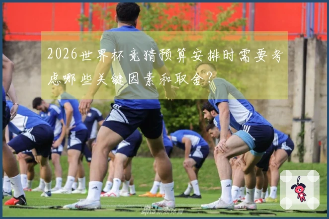2026世界杯竞猜预算安排时需要考虑哪些关键因素和取舍？